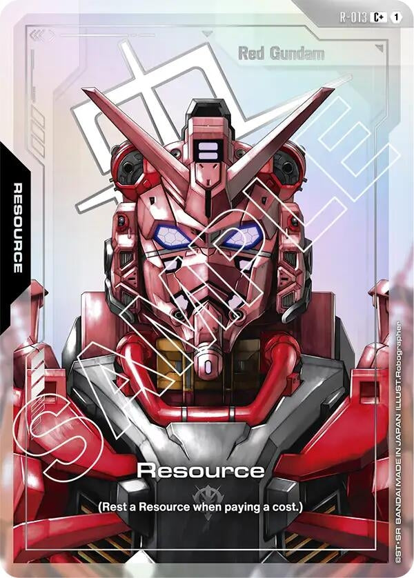 Image for Resource (R-013) (C+) - Gundam Card Game