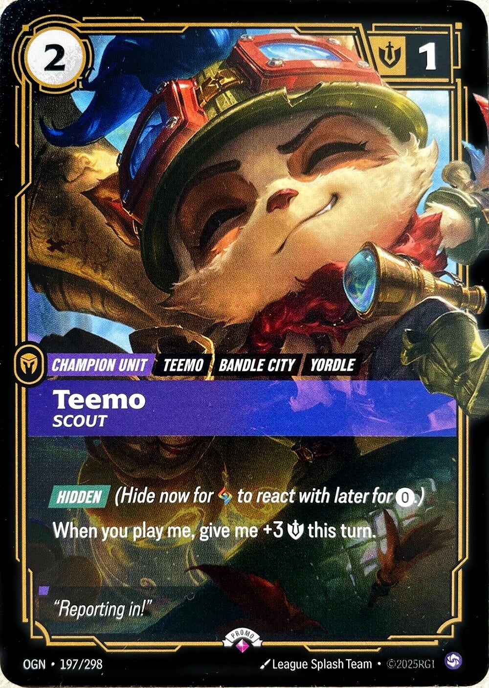 Image for Teemo, Scout - Riftbound: League of Legends Trading Card Game