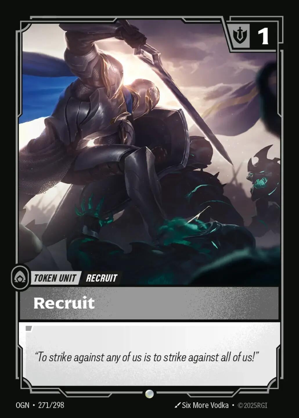 Image for Recruit (271) // Buff - Riftbound: League of Legends Trading Card Game