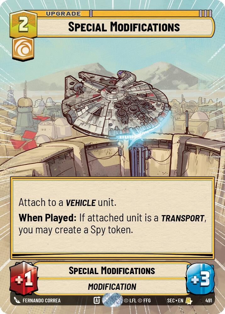 Image for Special Modifications (Hyperspace) - Star Wars: Unlimited