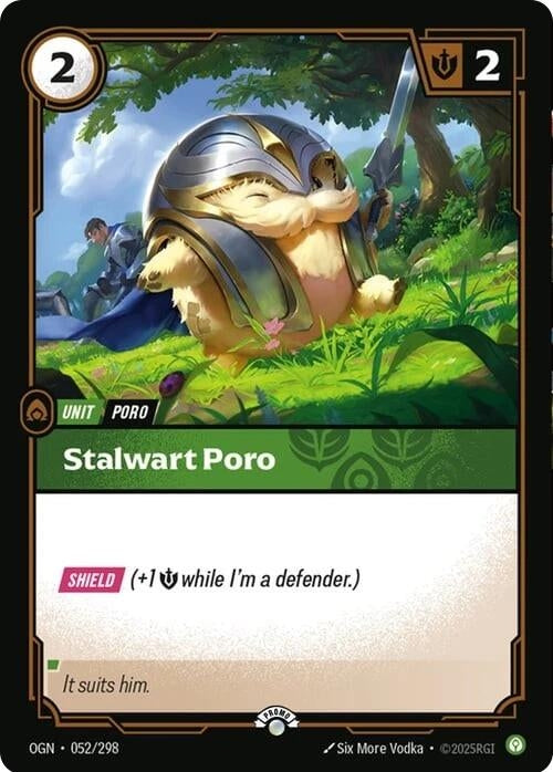 Image for Stalwart Poro - Riftbound: League of Legends Trading Card Game