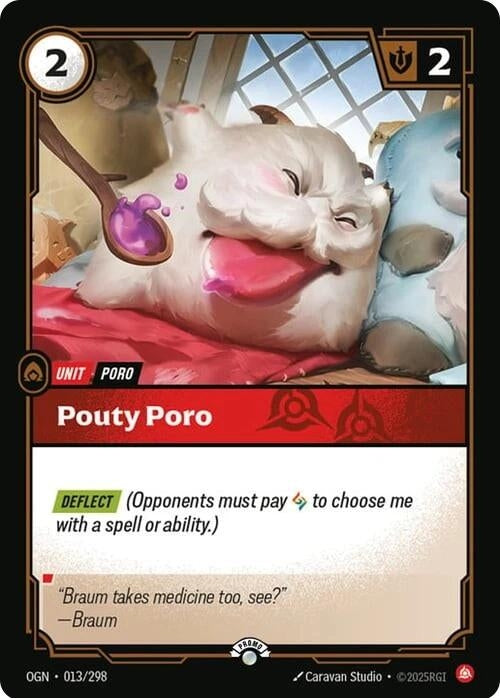 Image for Pouty Poro - Riftbound: League of Legends Trading Card Game
