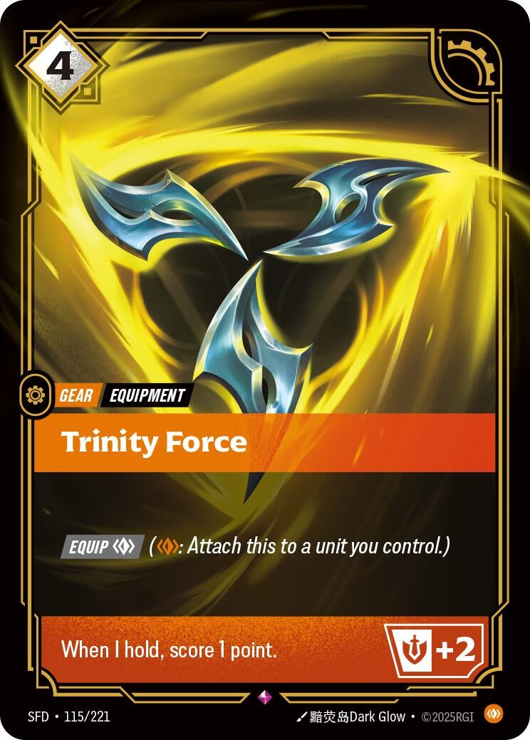 Image for Trinity Force - Riftbound: League of Legends Trading Card Game