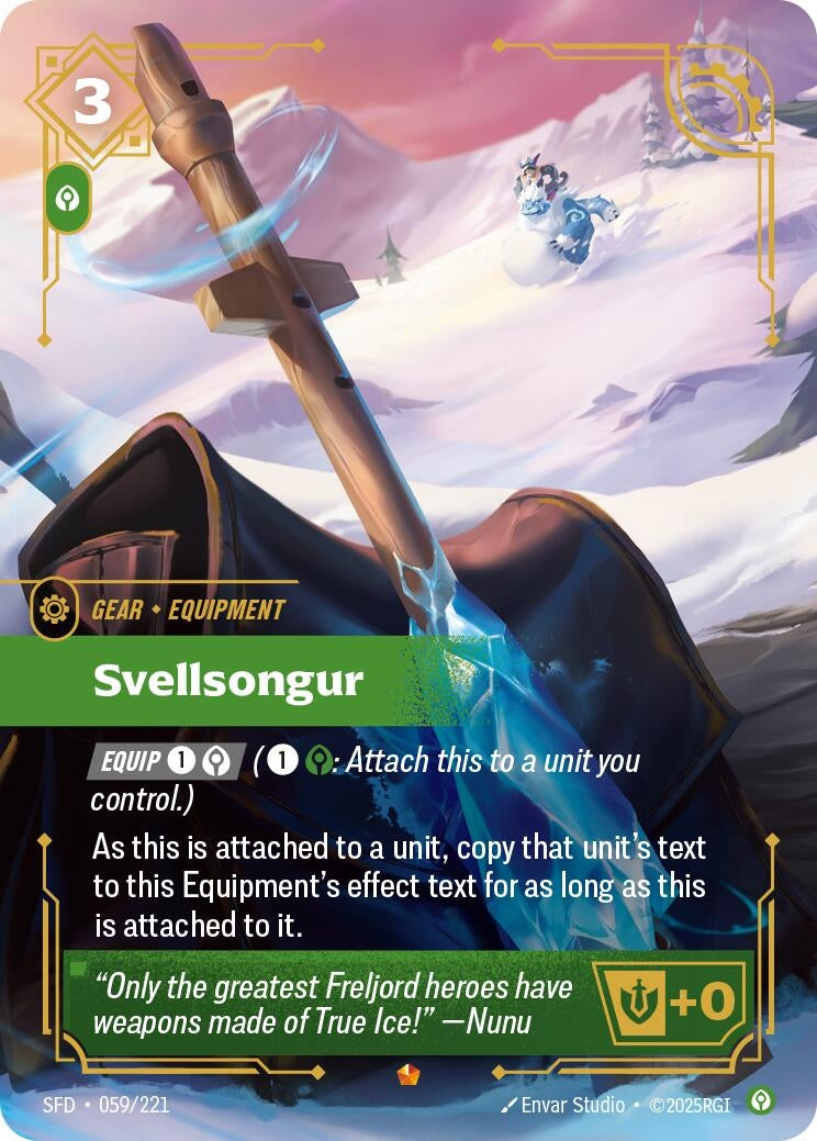 Image for Svellsongur - Riftbound: League of Legends Trading Card Game