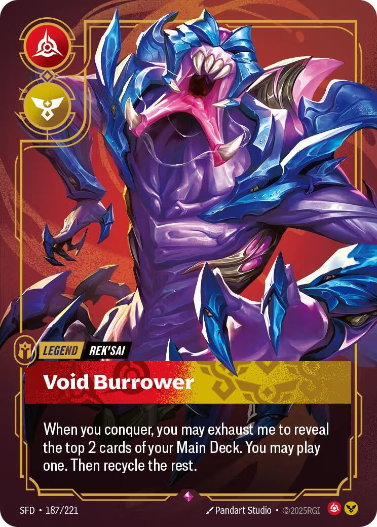 Image for Rek'sai, Void Burrower - Riftbound: League of Legends Trading Card Game
