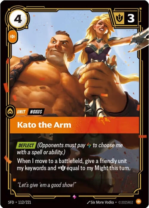 Image for Kato the Arm - Riftbound: League of Legends Trading Card Game
