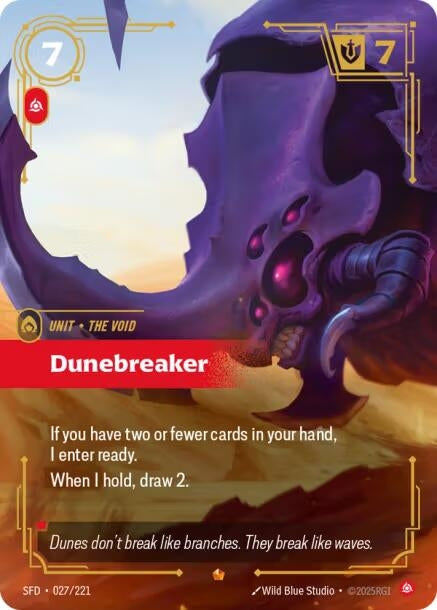 Image for Dunebreaker - Riftbound: League of Legends Trading Card Game