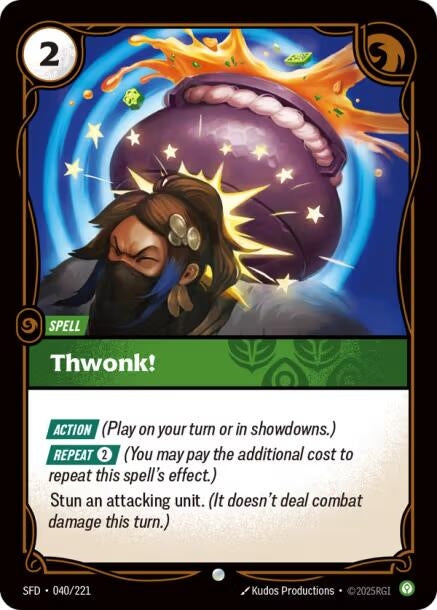 Image for Thwonk! - Riftbound: League of Legends Trading Card Game