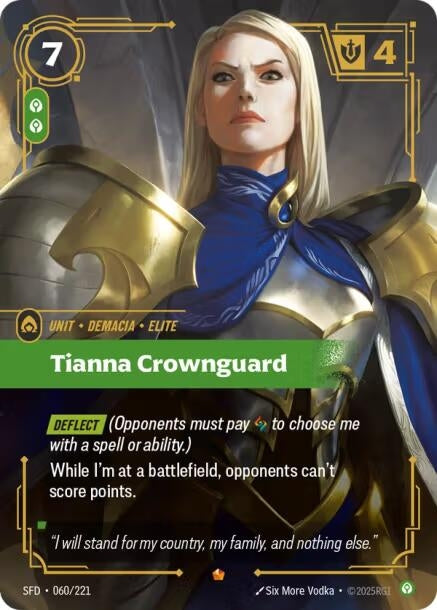 Image for Tianna Crownguard - Riftbound: League of Legends Trading Card Game