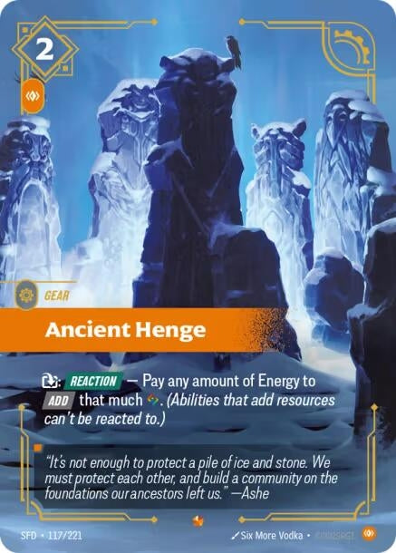 Image for Ancient Henge - Riftbound: League of Legends Trading Card Game