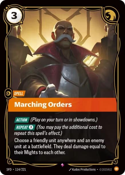 Image for Marching Orders - Riftbound: League of Legends Trading Card Game