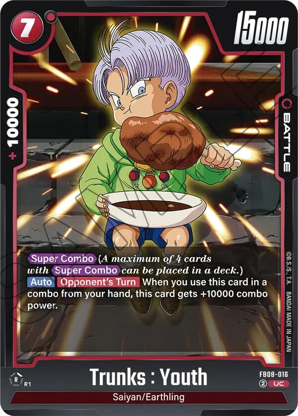 Image for Trunks : Youth - FB08-016 - Dragon Ball Super: Fusion World