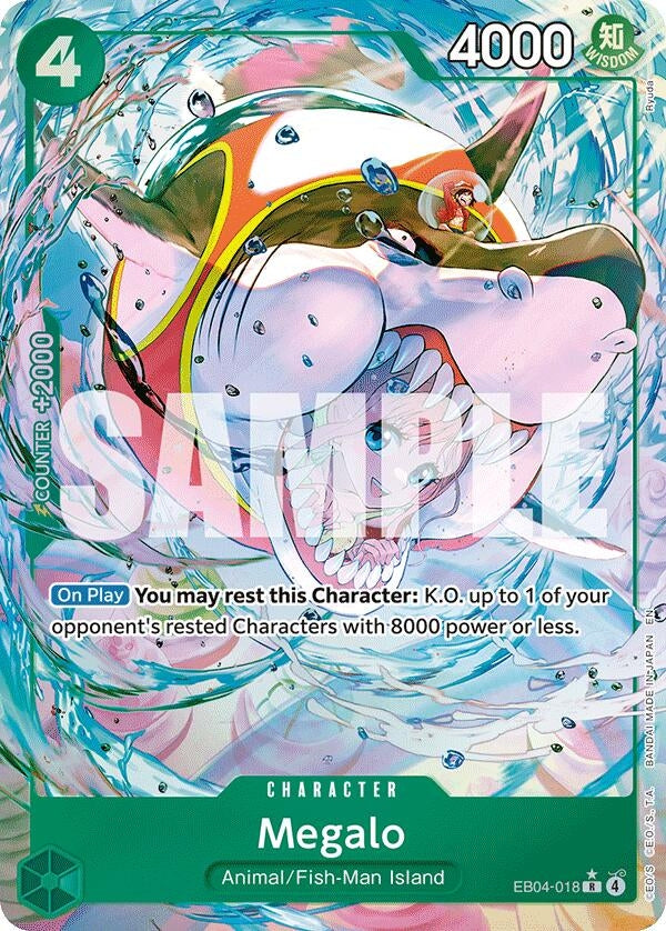 Image for Megalo (Alternate Art) - One Piece Card Game