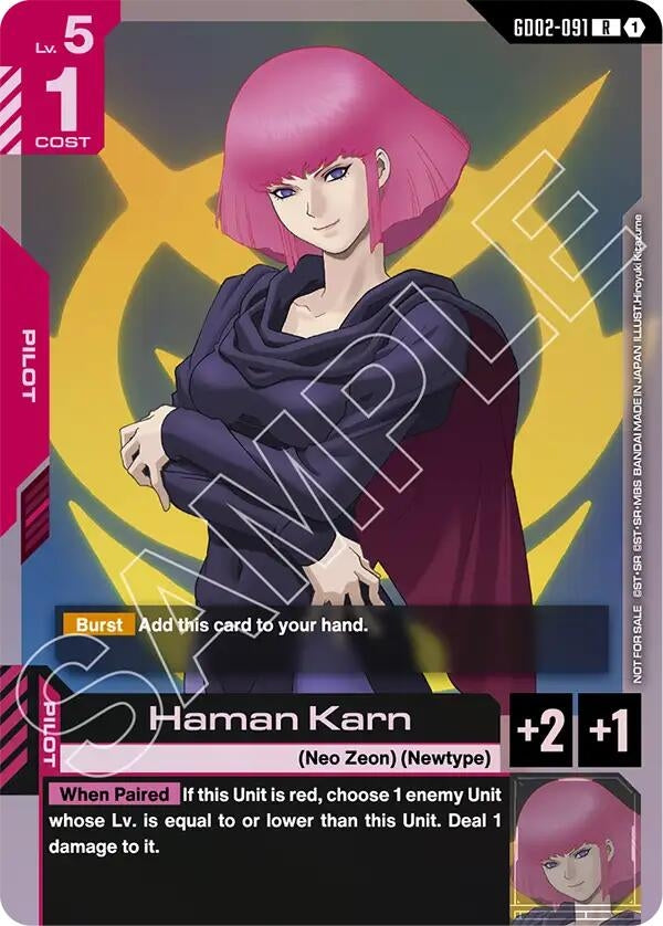Image for Haman Karn - Gundam Card Game