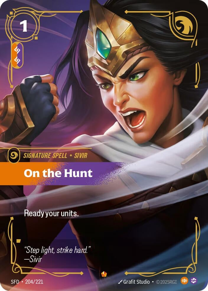 Image for On the Hunt - Riftbound: League of Legends Trading Card Game