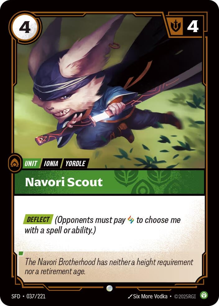 Image for Navori Scout - Riftbound: League of Legends Trading Card Game