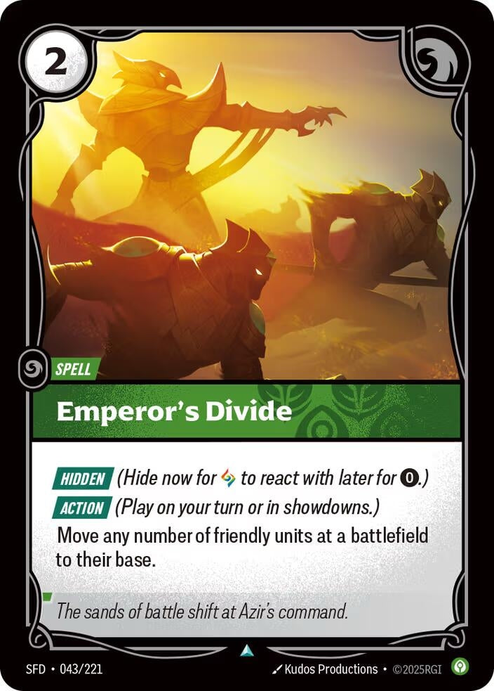 Image for Emperor's Divide - Riftbound: League of Legends Trading Card Game