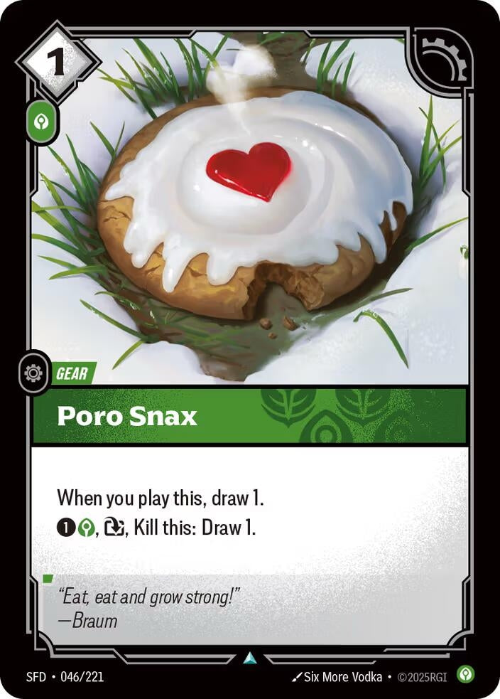 Image for Poro Snax - Riftbound: League of Legends Trading Card Game