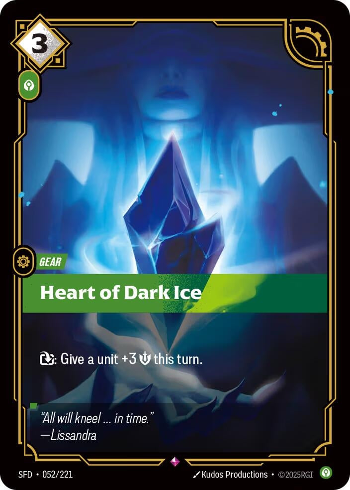 Image for Heart of Dark Ice - Riftbound: League of Legends Trading Card Game