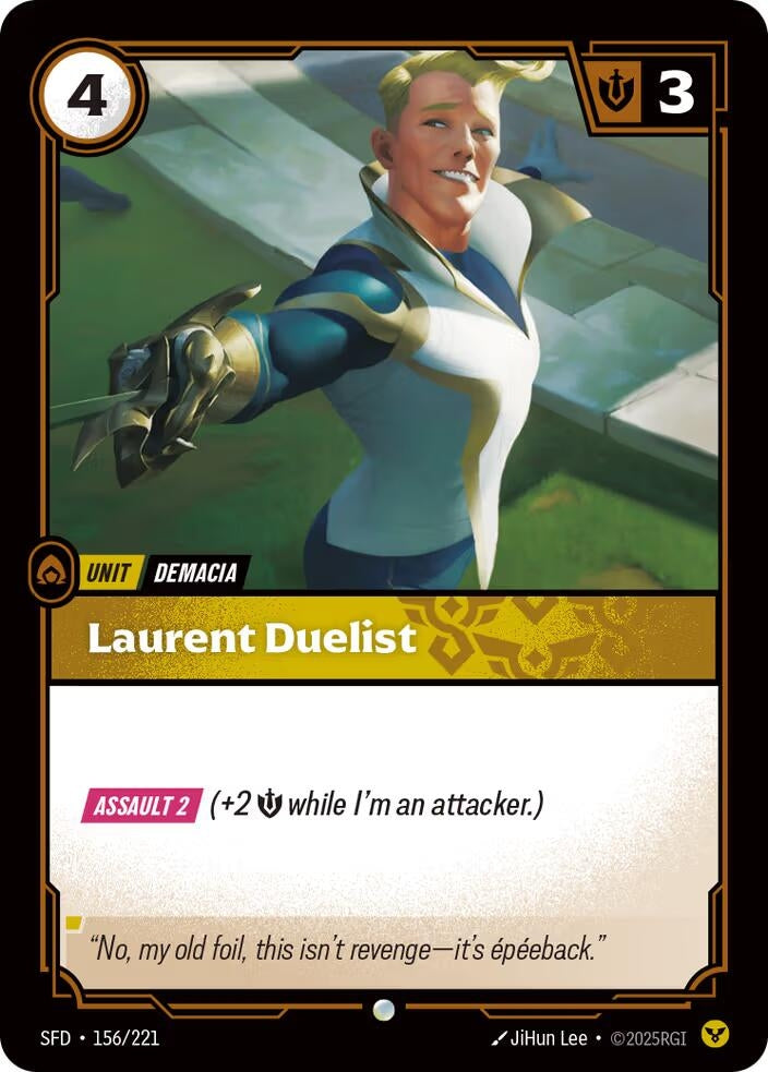 Image for Laurent Duelist - Riftbound: League of Legends Trading Card Game