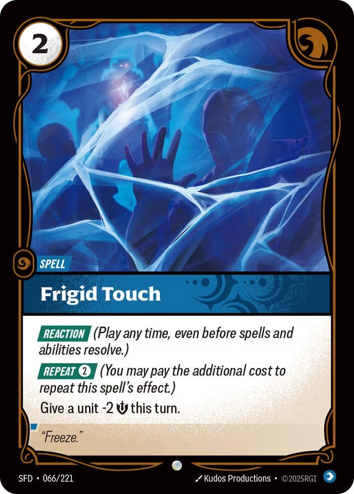 Image for Frigid Touch - Riftbound: League of Legends Trading Card Game