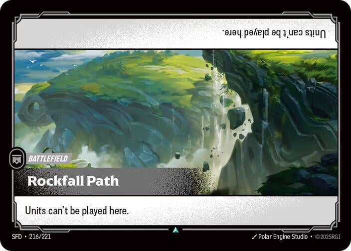 Image for Rockfall Path - Riftbound: League of Legends Trading Card Game