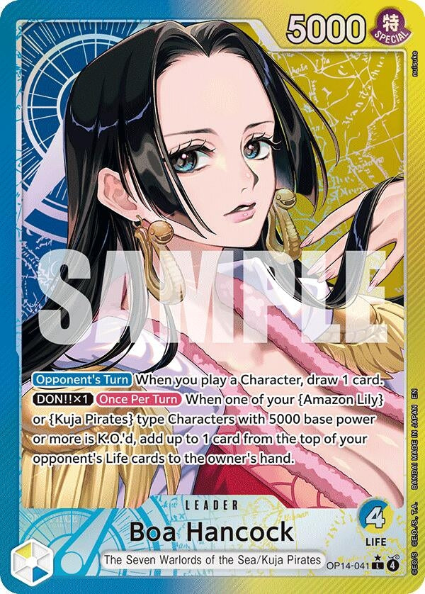 Image for Boa Hancock - OP14-041 (Alternate Art) - One Piece Card Game