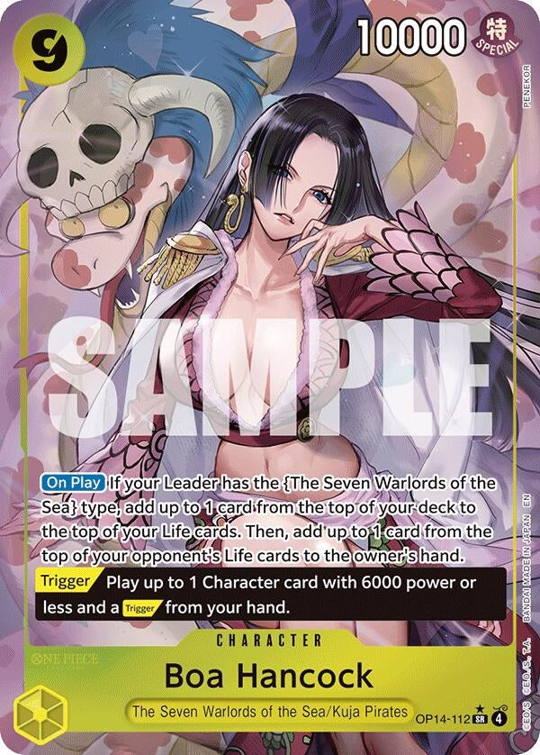 Image for Boa Hancock - OP14-112 (Alternate Art) - One Piece Card Game