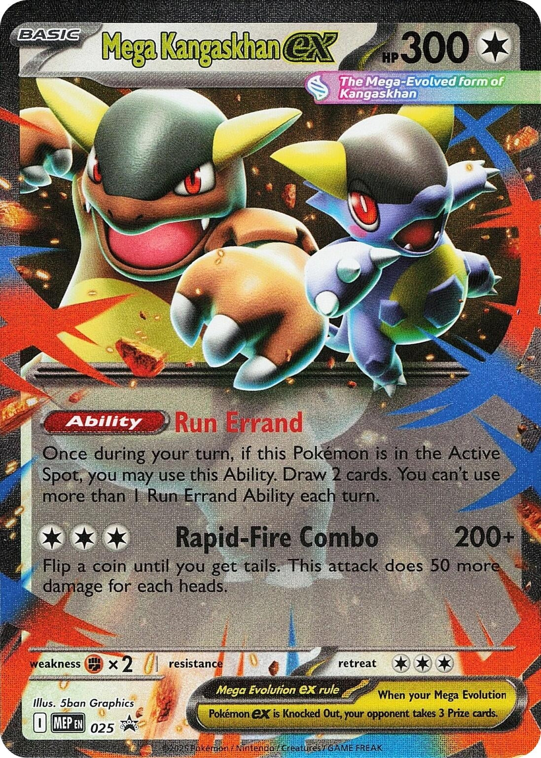 Image for Mega Kangaskhan ex - 025 - Pokemon