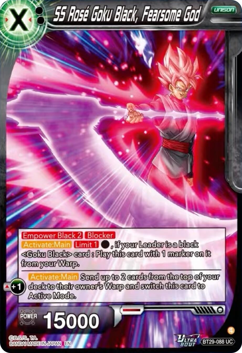 Image for SS Rose Goku Black, Fearsome God - Dragon Ball Super: Masters