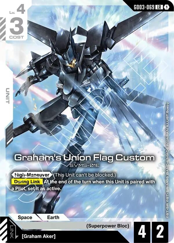 Image for Graham's Union Flag Custom - Gundam Card Game