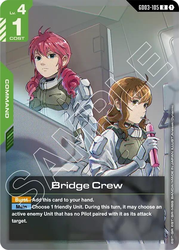 Image for Bridge Crew - Gundam Card Game