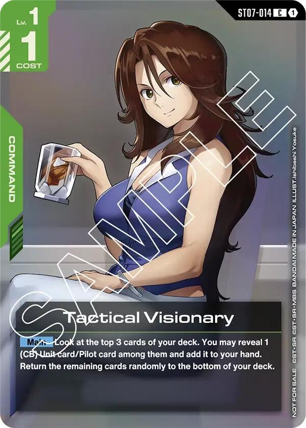 Image for Tactical Visionary (Store Tournament Participant Pack 03) - Gundam Card Game