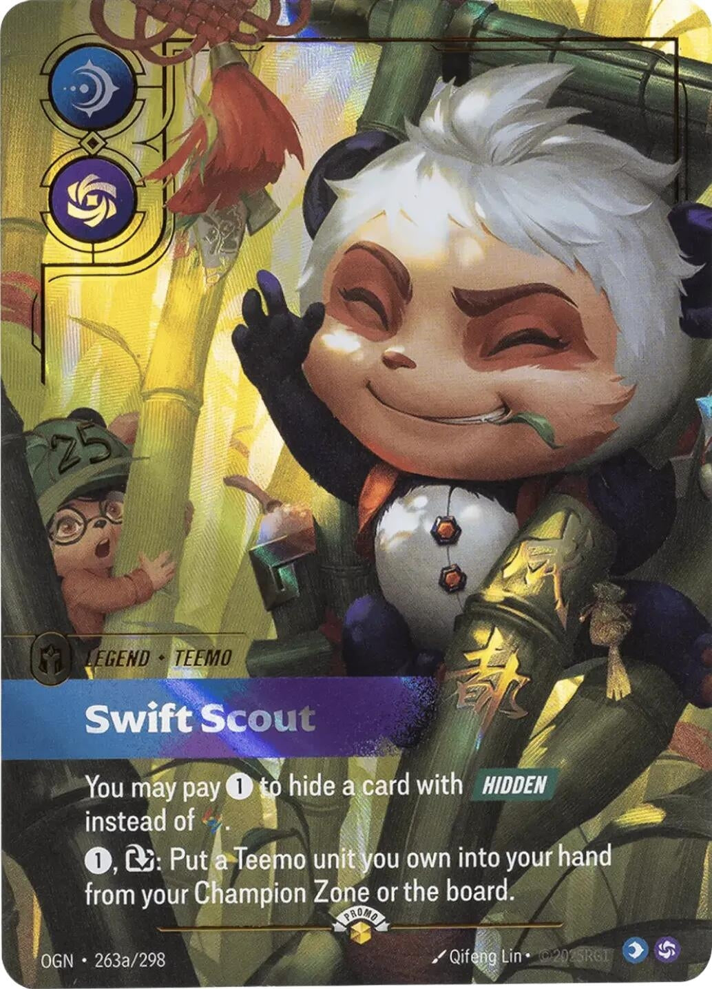 Image for Teemo, Swift Scout (Alternate Art) - Riftbound: League of Legends Trading Card Game