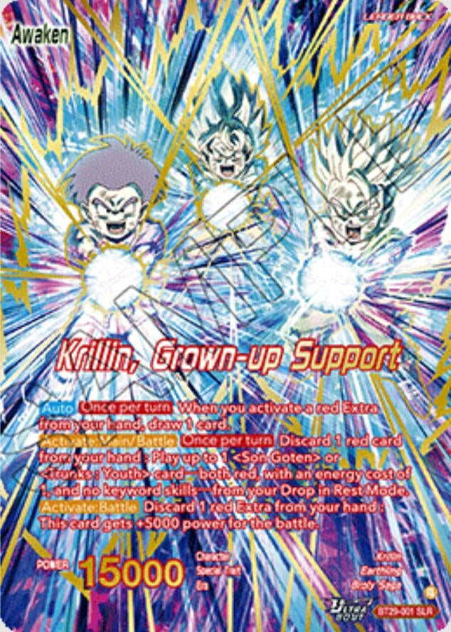 Image for Krillin // Krillin, Grown-up Support (SLR) - Dragon Ball Super: Masters