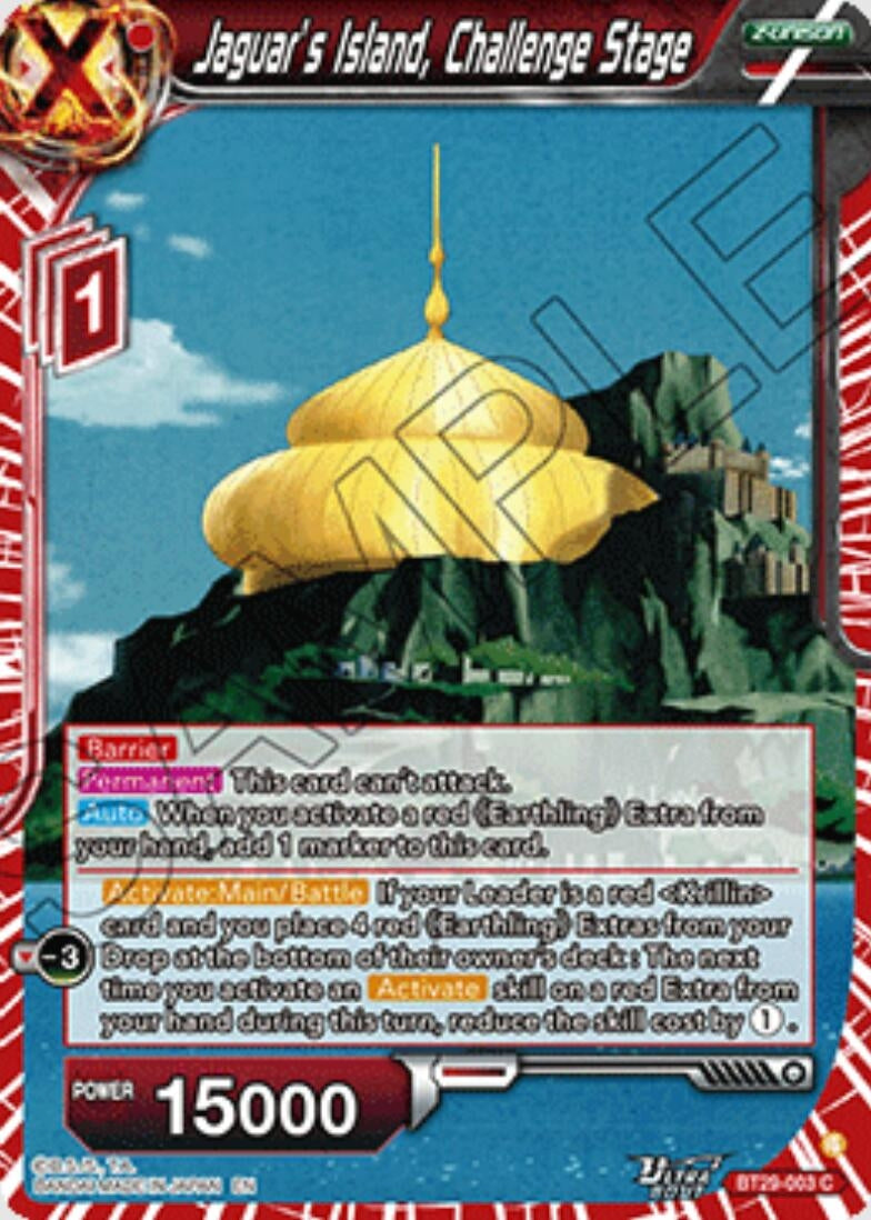 Image for Jaguar's Island, Challenge Stage - Dragon Ball Super: Masters