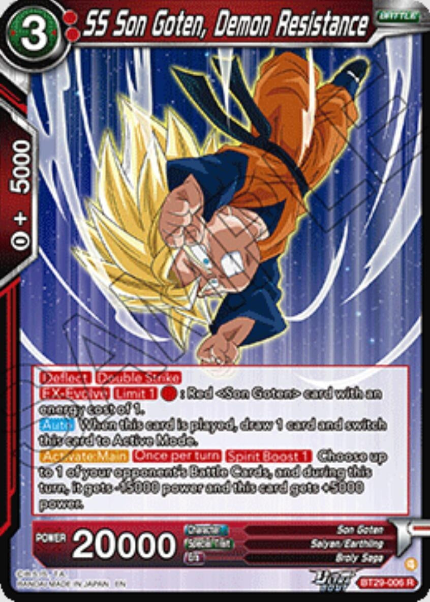 Image for SS Son Goten, Demon Resistance - Dragon Ball Super: Masters