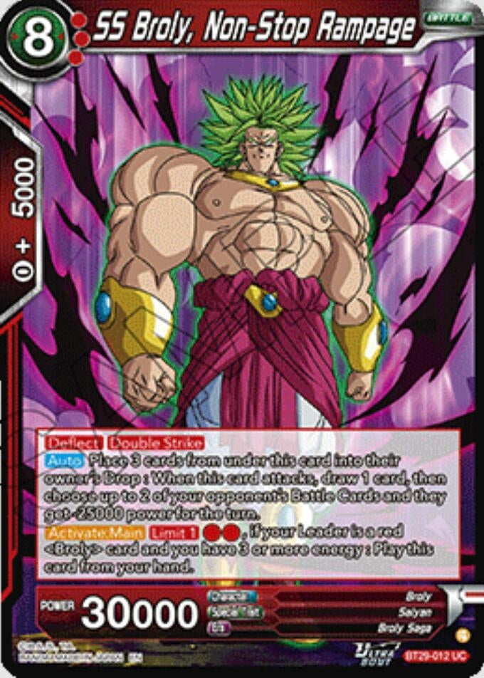 Image for SS Broly, Non-Stop Rampage - Dragon Ball Super: Masters