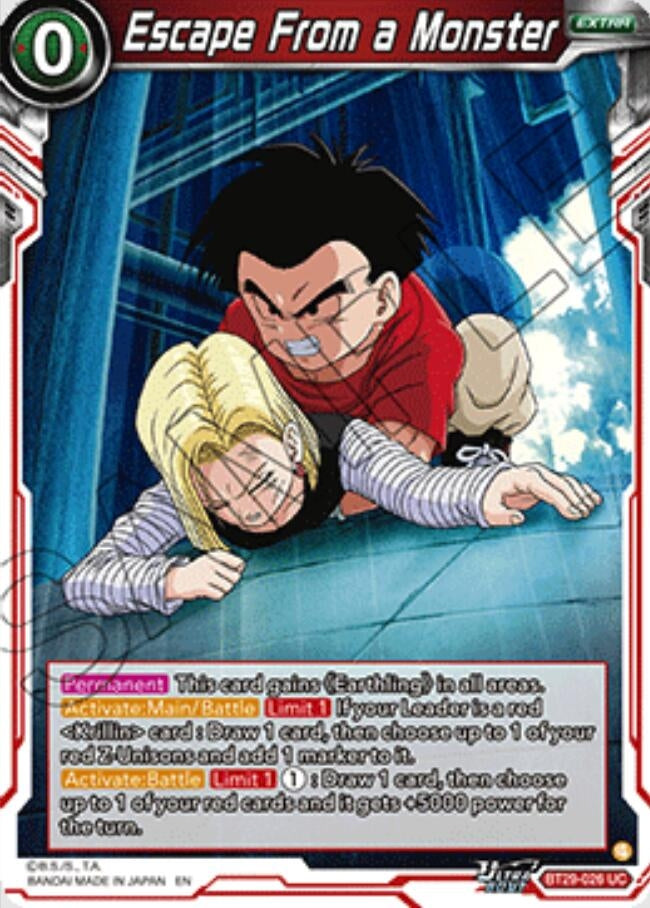 Image for Escape From a Monster - Dragon Ball Super: Masters