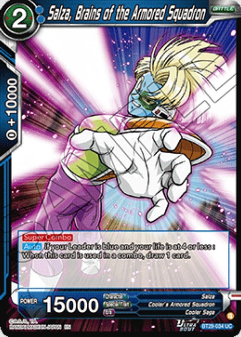 Image for Salza, Brains of the Armored Squadron - Dragon Ball Super: Masters