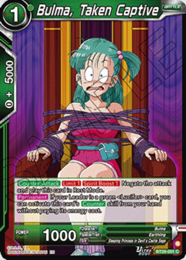 Image for Bulma, Taken Captive - Dragon Ball Super: Masters