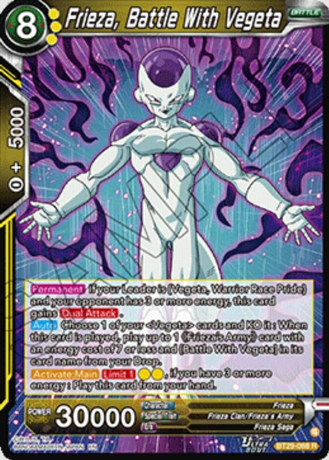 Image for Frieza, Battle With Vegeta - Dragon Ball Super: Masters