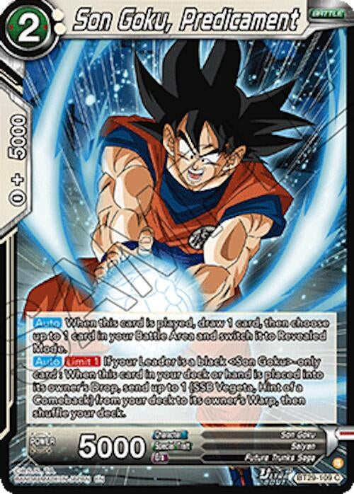 Image for Son Goku, Predicament - Dragon Ball Super: Masters