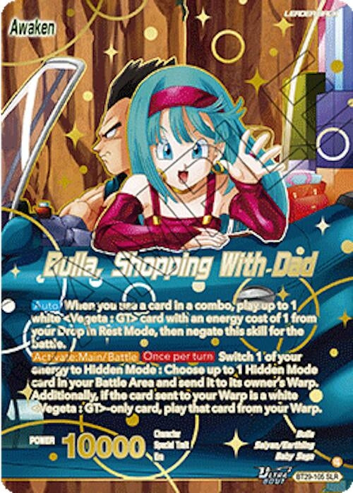 Image for Bulla // Bulla, Shopping With Dad (SLR) - Dragon Ball Super: Masters