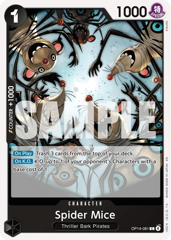 Image for Spider Mice - One Piece Card Game