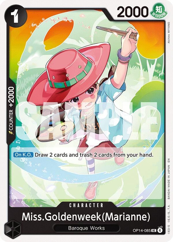 Image for Miss.Goldenweek(Marianne) - One Piece Card Game