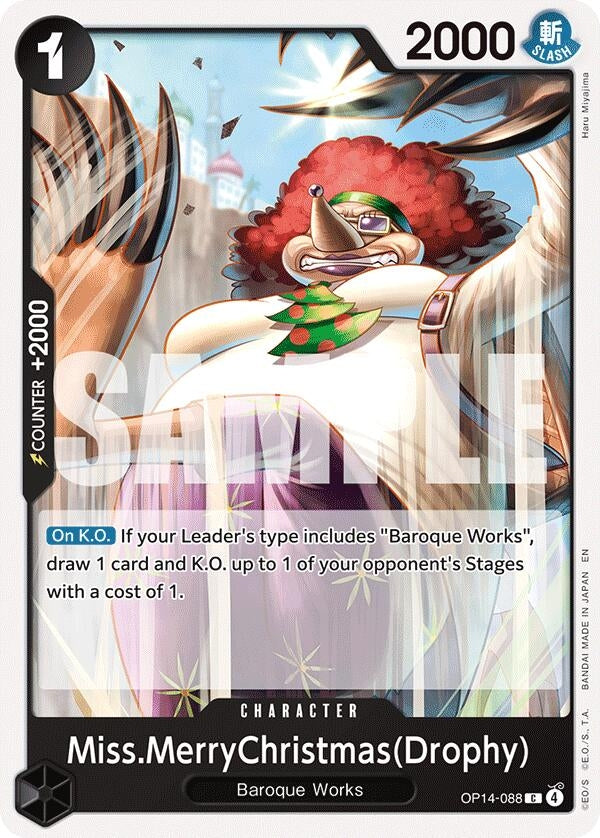 Image for Miss.MerryChristmas(Drophy) - One Piece Card Game