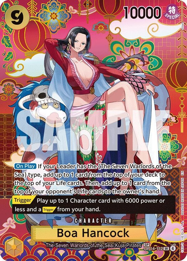 Image for Boa Hancock - OP14-112 (SP) - One Piece Card Game