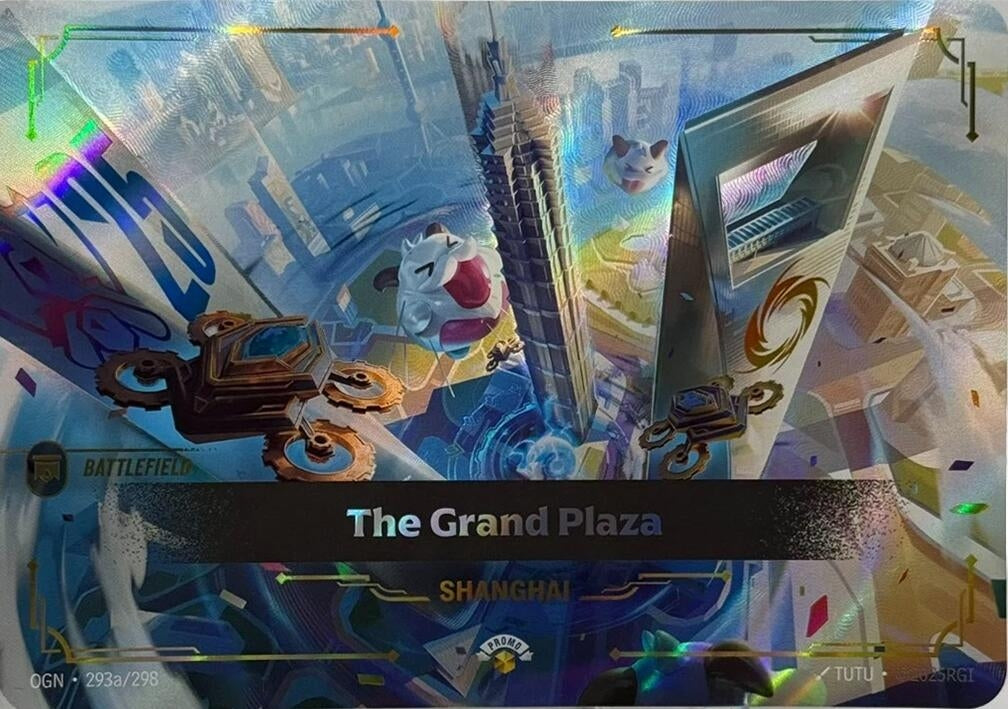 Image for The Grand Plaza - Riftbound: League of Legends Trading Card Game