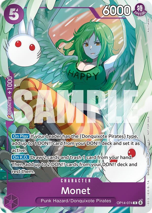 Image for Monet (Dash Pack) - One Piece Card Game